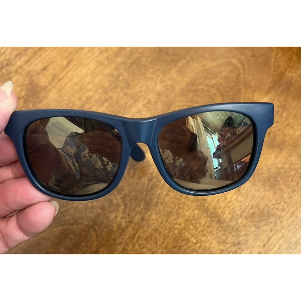 Rufflebutts Ruggedbutts Infant 0-2 yrs Polarized Sunglasses Bendable Blue